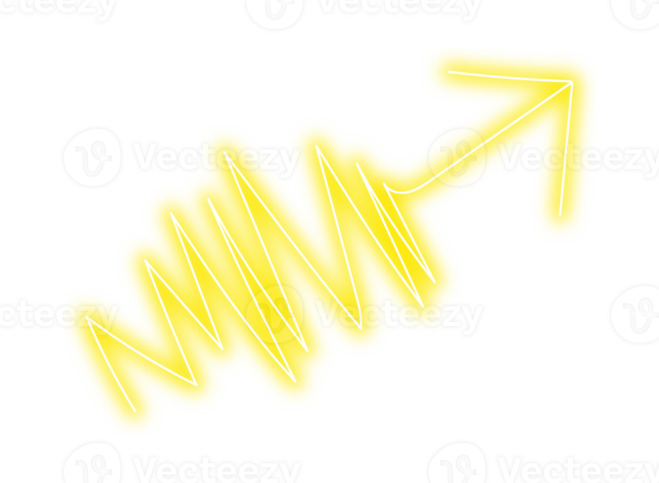 Neon arrow symbol png