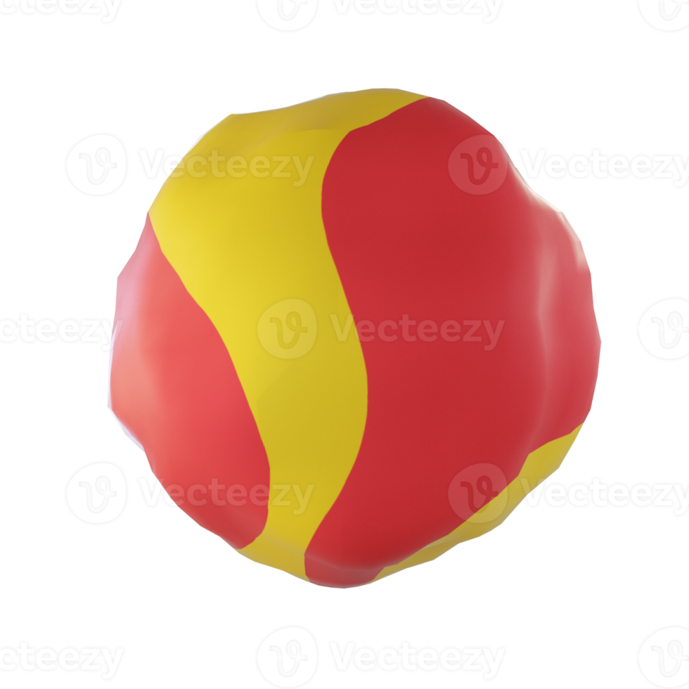 3d meteorito arcilla png