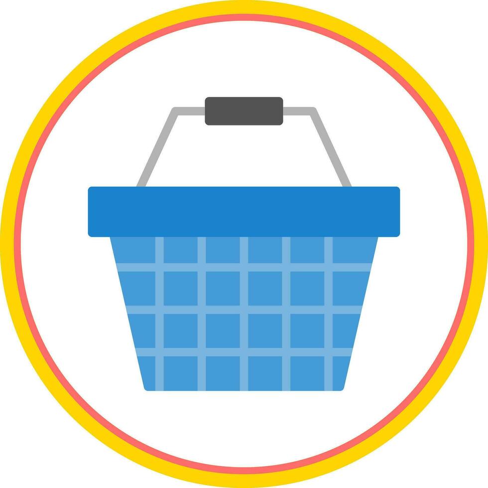 Shopping Basket Vector Icon Design