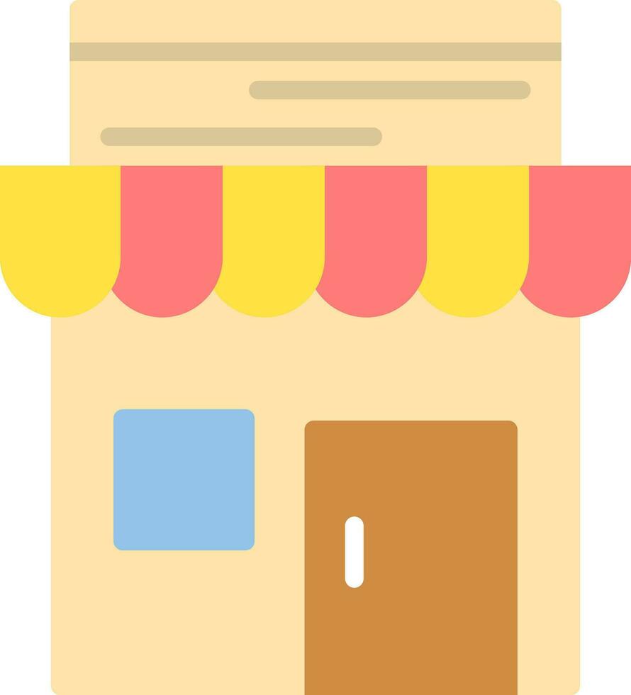 Storefront Vector Icon Design