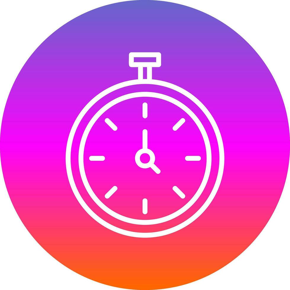 Countdown Clock Vector Icon Design