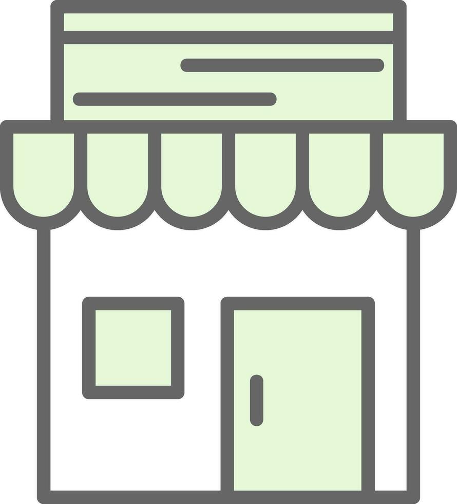 Storefront Vector Icon Design