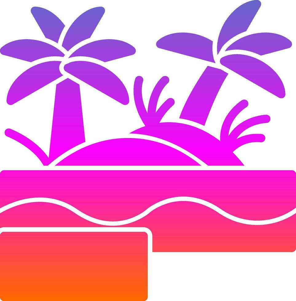 Sale Oasis Vector Icon Design