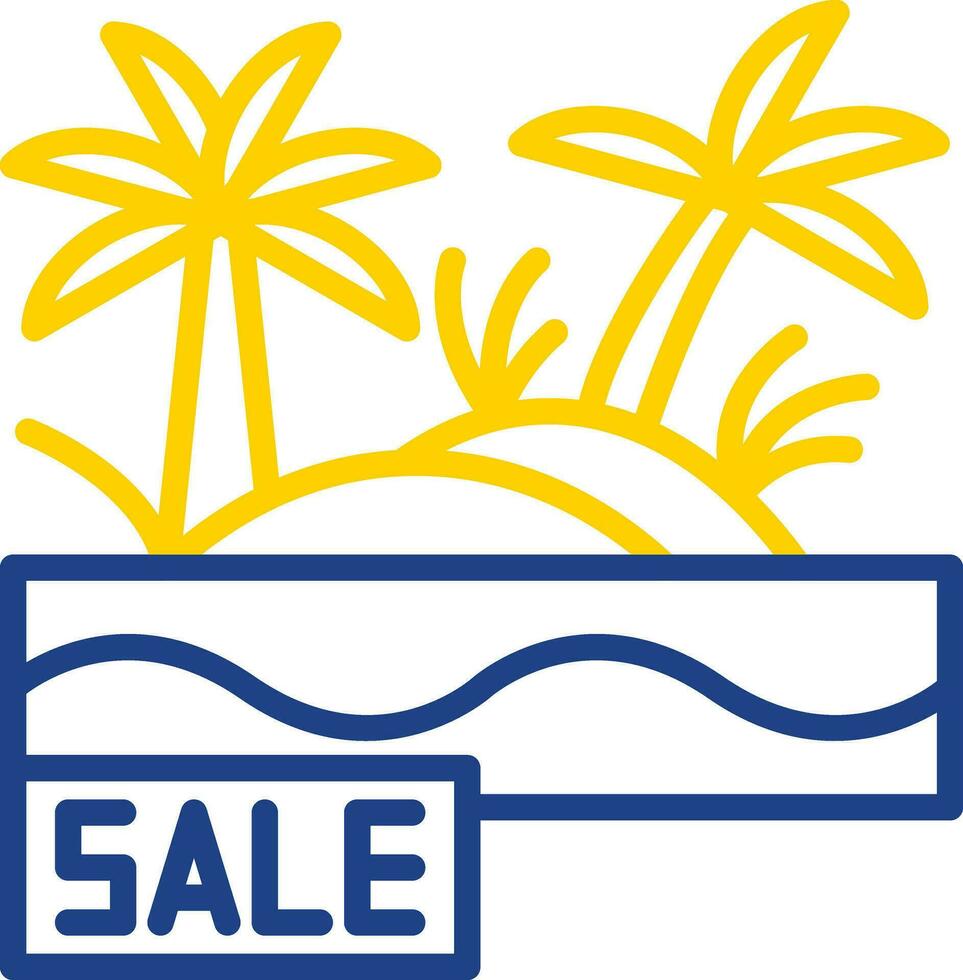 Sale Oasis Vector Icon Design