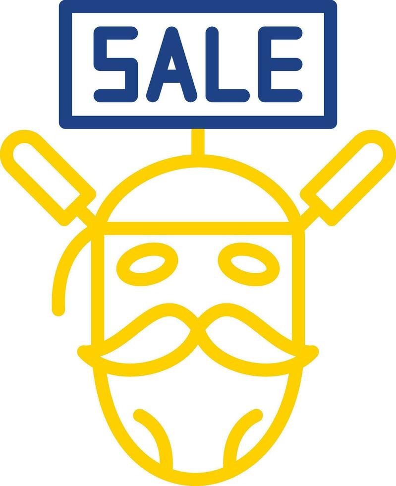 Sale Pirate Vector Icon Design