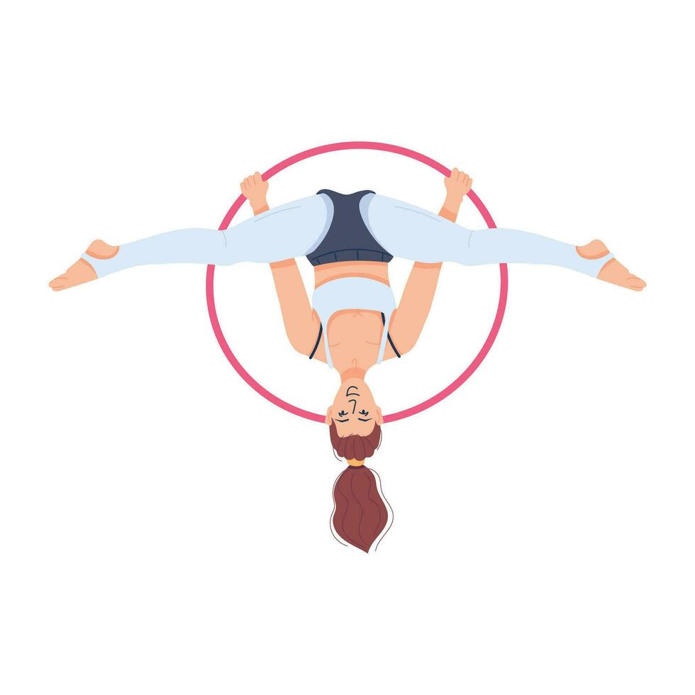 Trendy Ring Swing vector