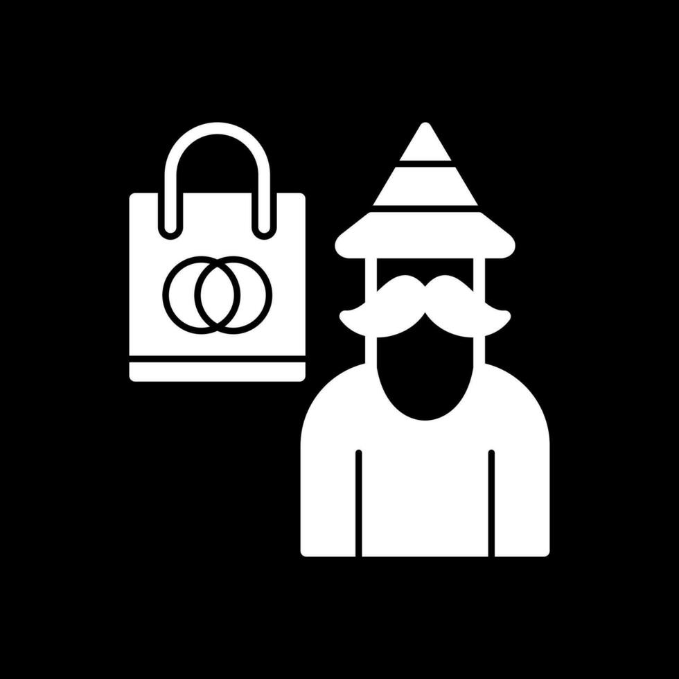 Shopping Wizard Vector Icon Design