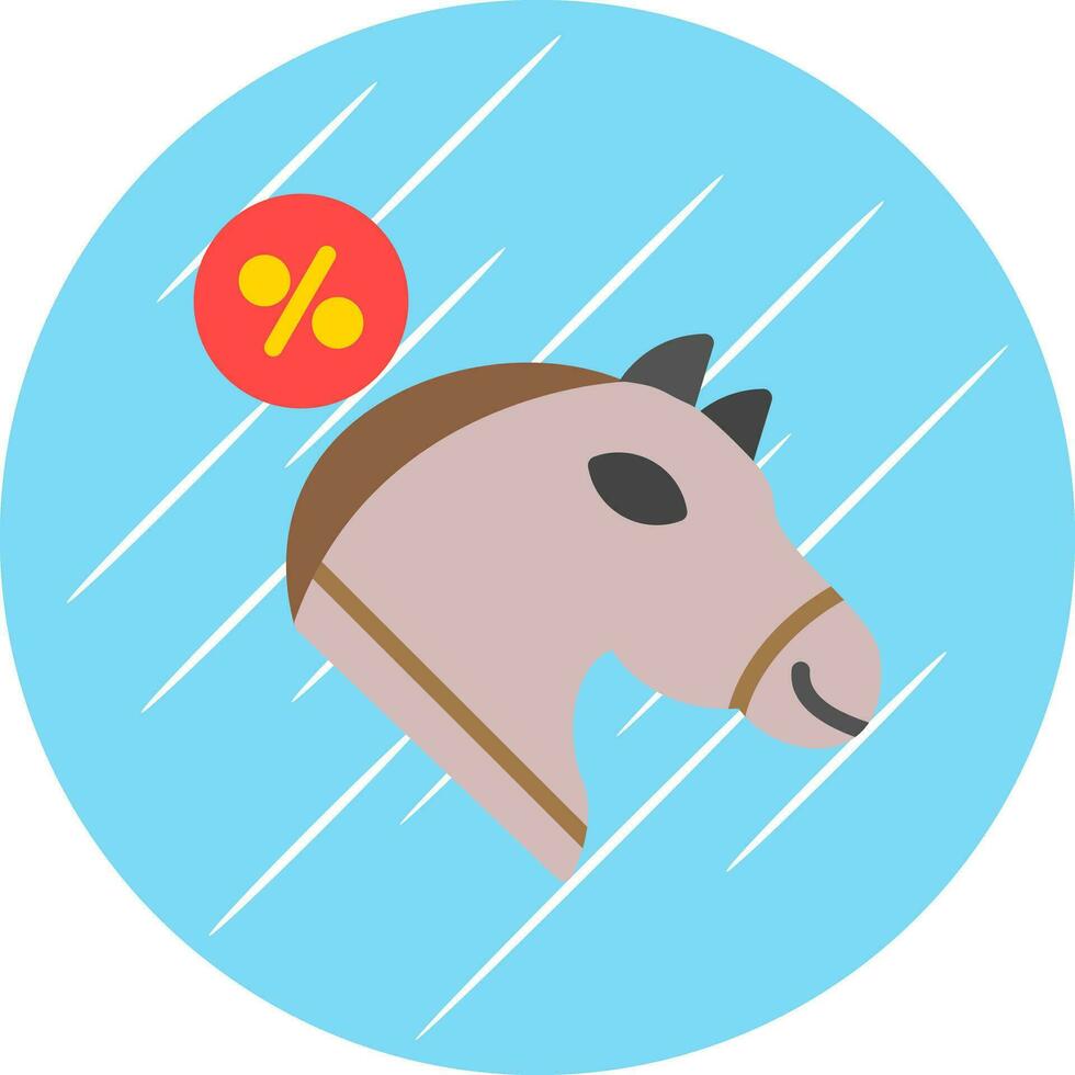 Discounted Unicorn Vector Icon Design