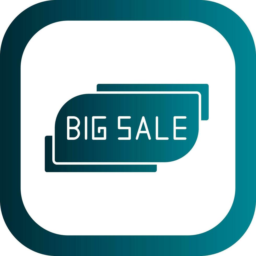 Big Sale Banner Vector Icon Design