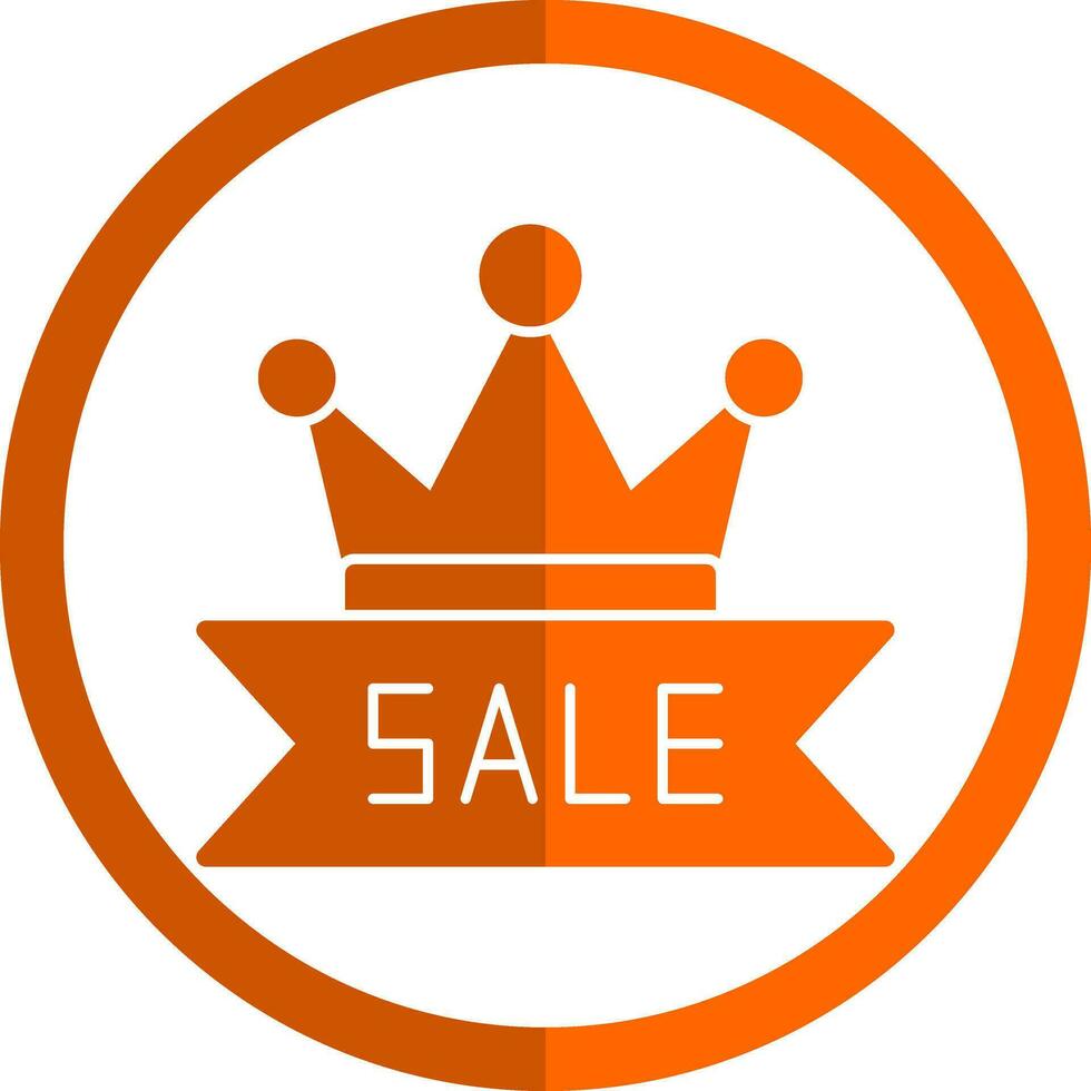 Sale Crown Vector Icon Design