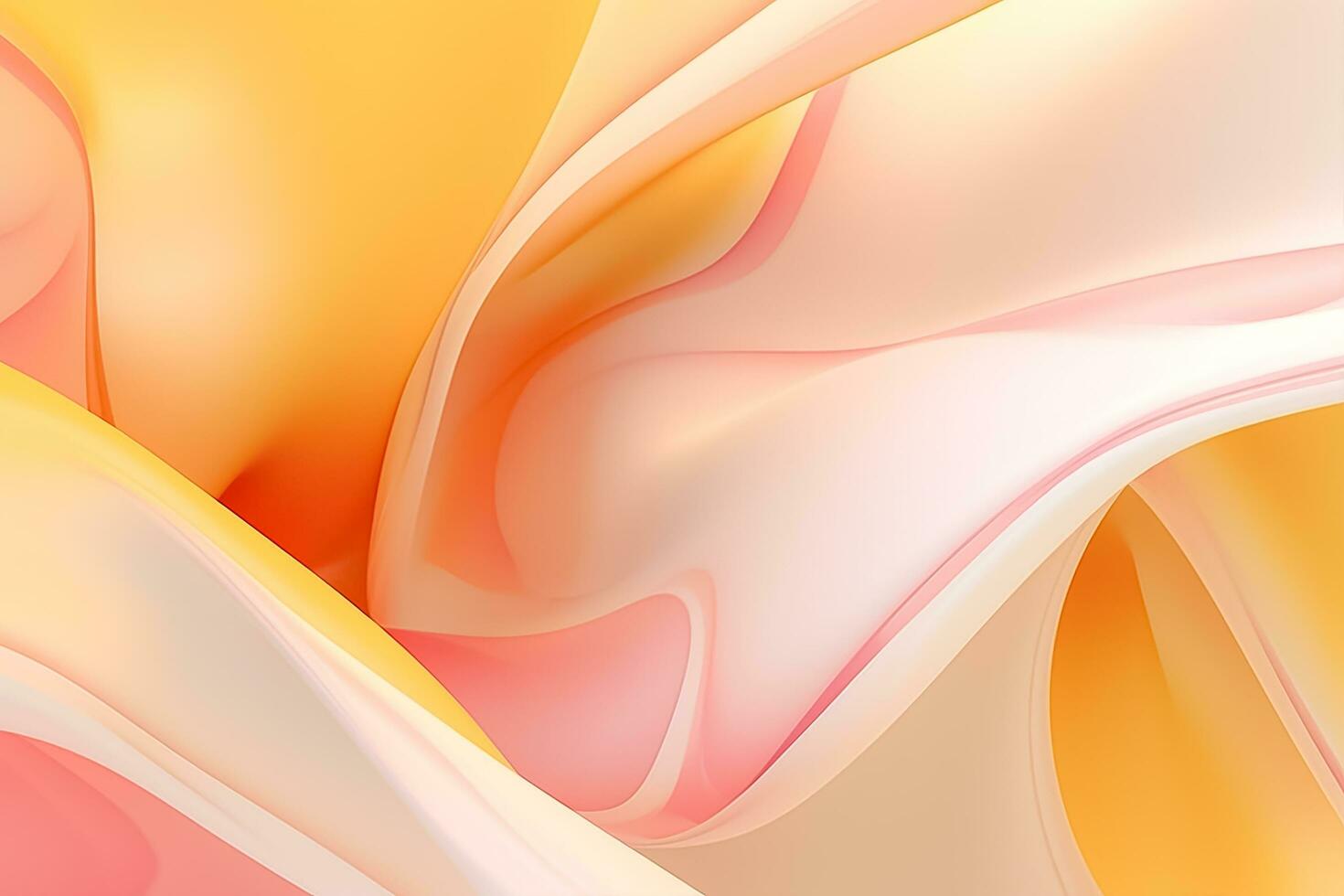 Abstract orange marble texture with a smooth and shiny surface , 3d render photo