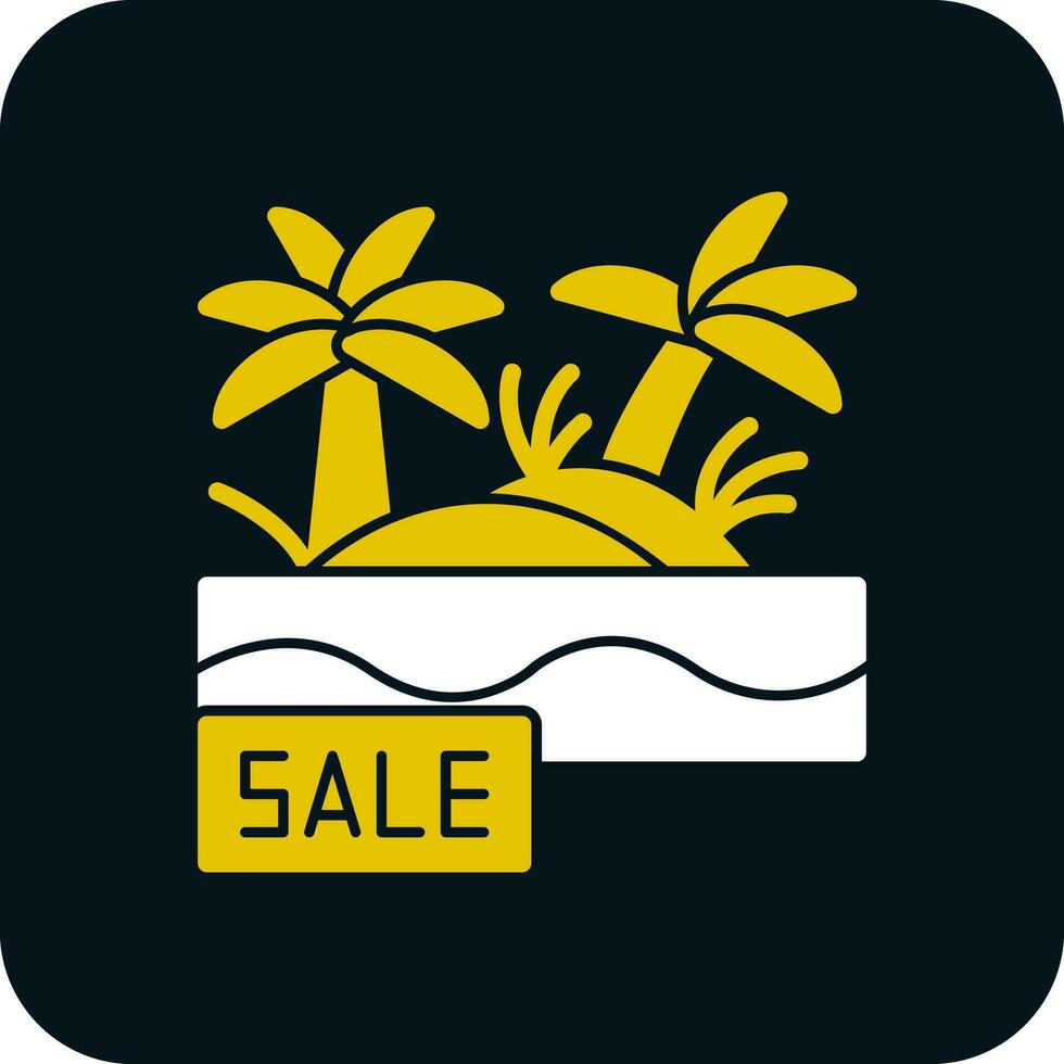 Sale Oasis Vector Icon Design