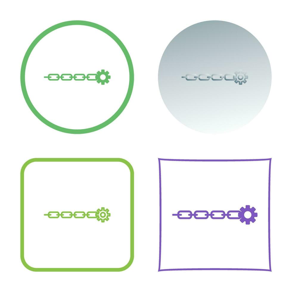 Unique Link Sales Vector Icon