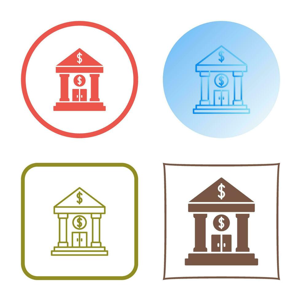 Bank Vector Icon