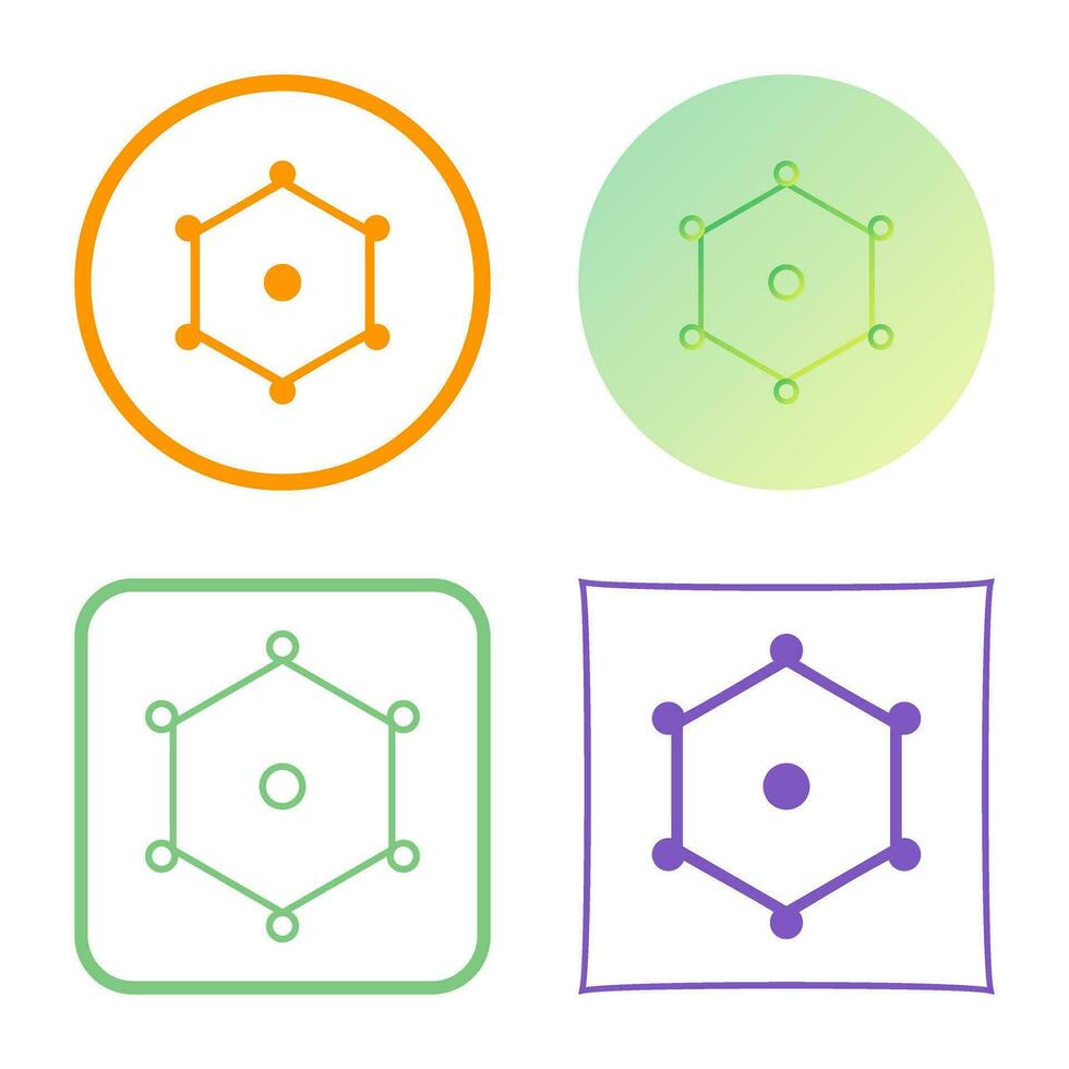 Unique Nodes Vector Icon