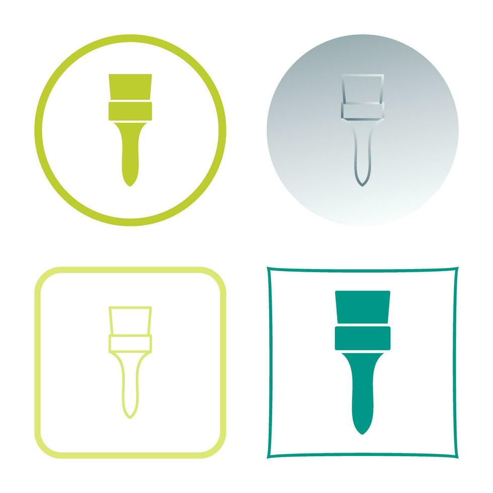 Unique Brush Vector Icon