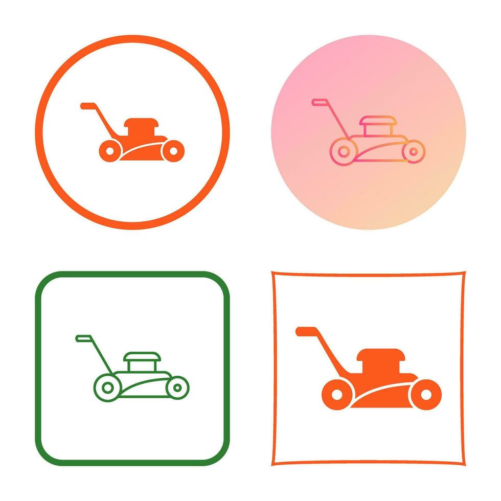 Lawn Mower Vector Icon
