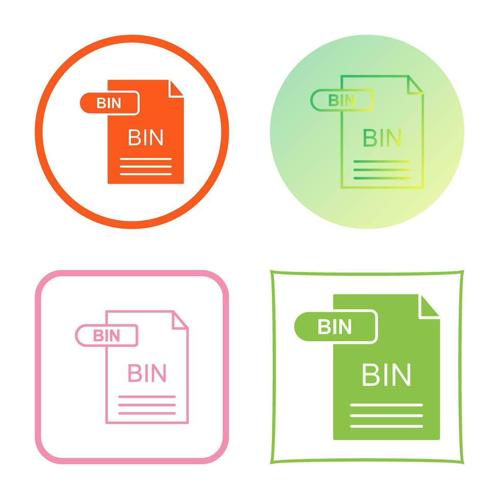 BIN Vector Icon