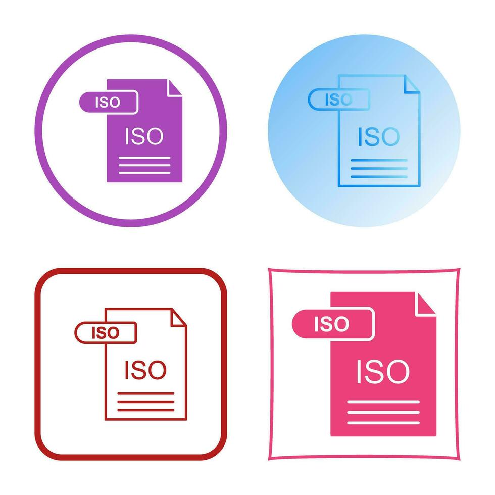 ISO Vector Icon