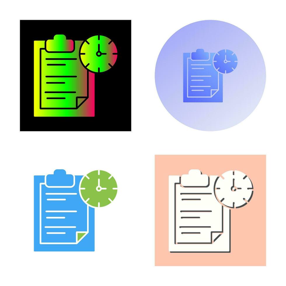 Task Management Vector Icon