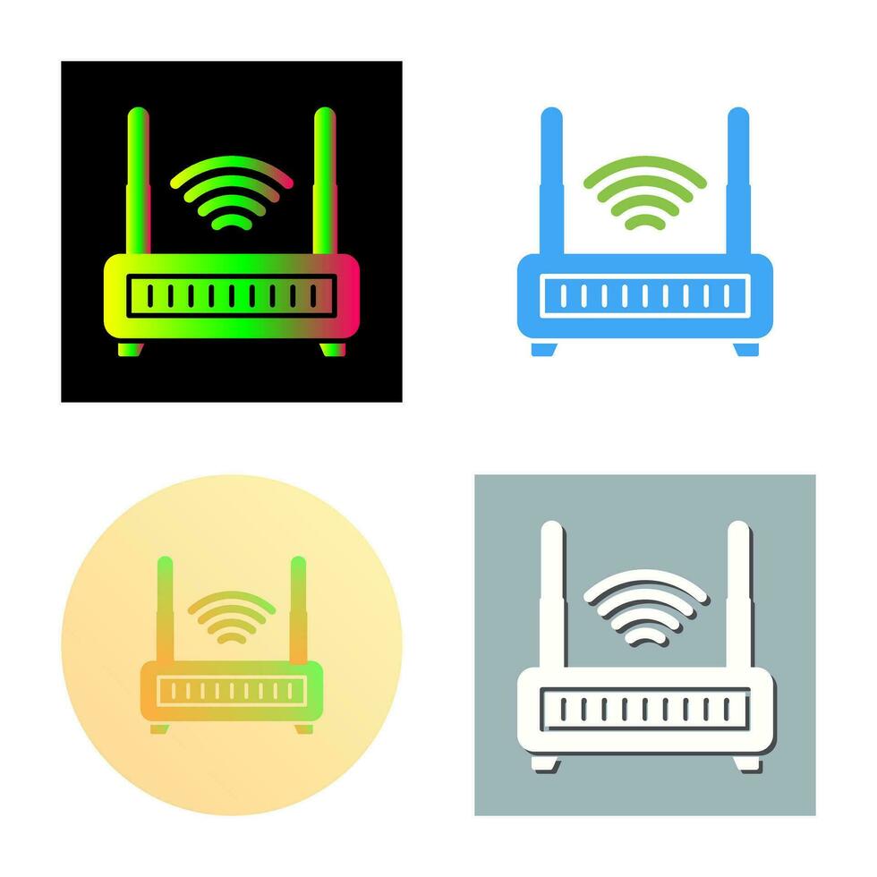 Wifi Router Vector Icon