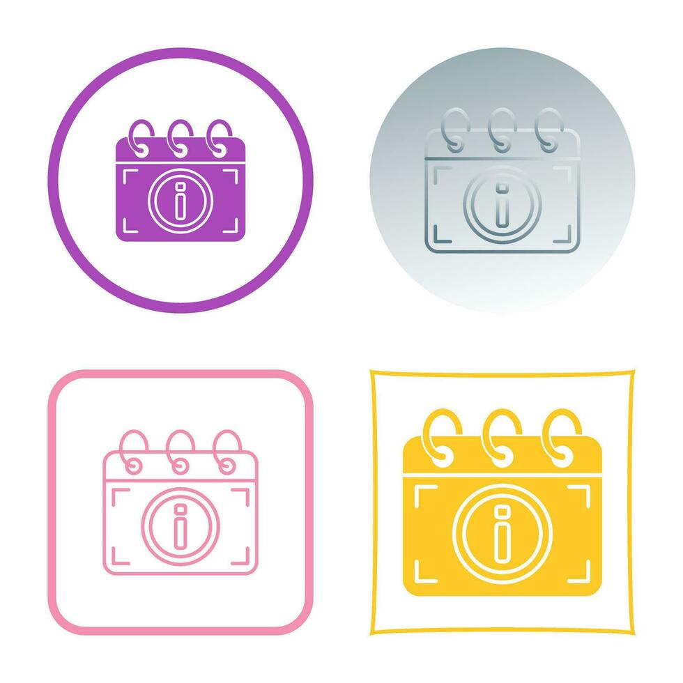 Calendar Vector Icon