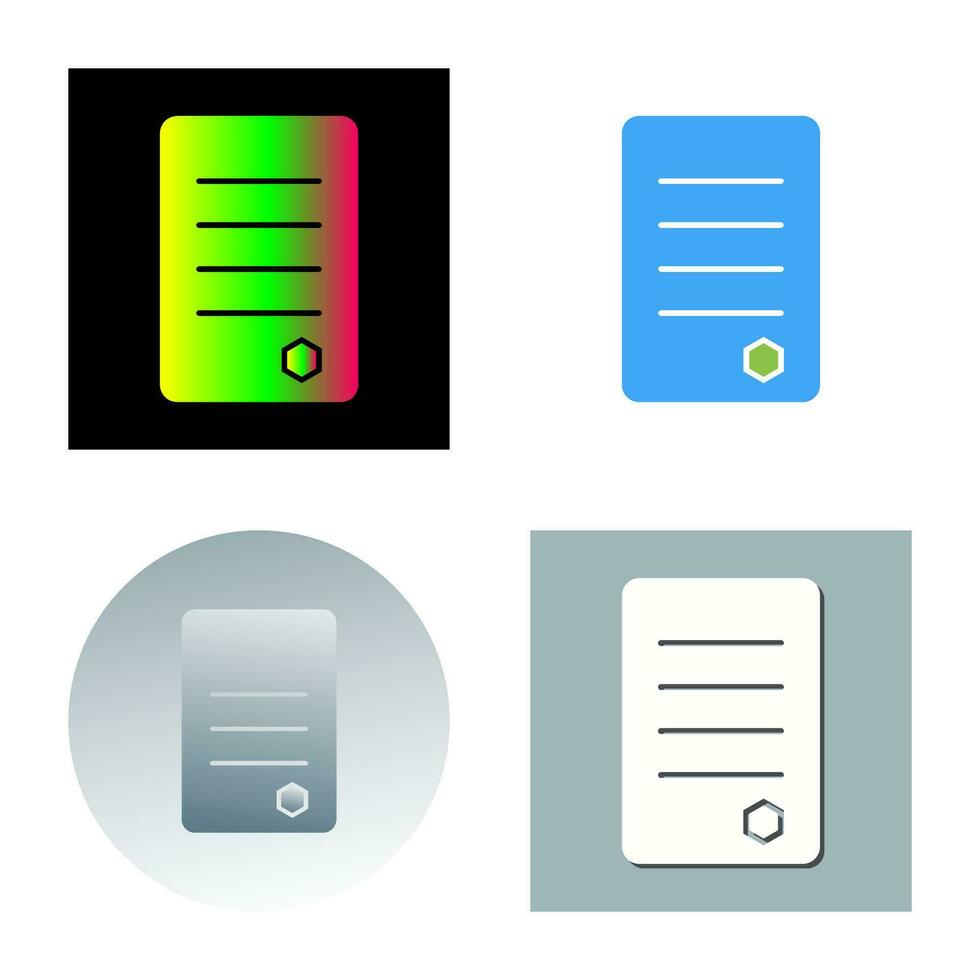 Unique Reports Vector Icon