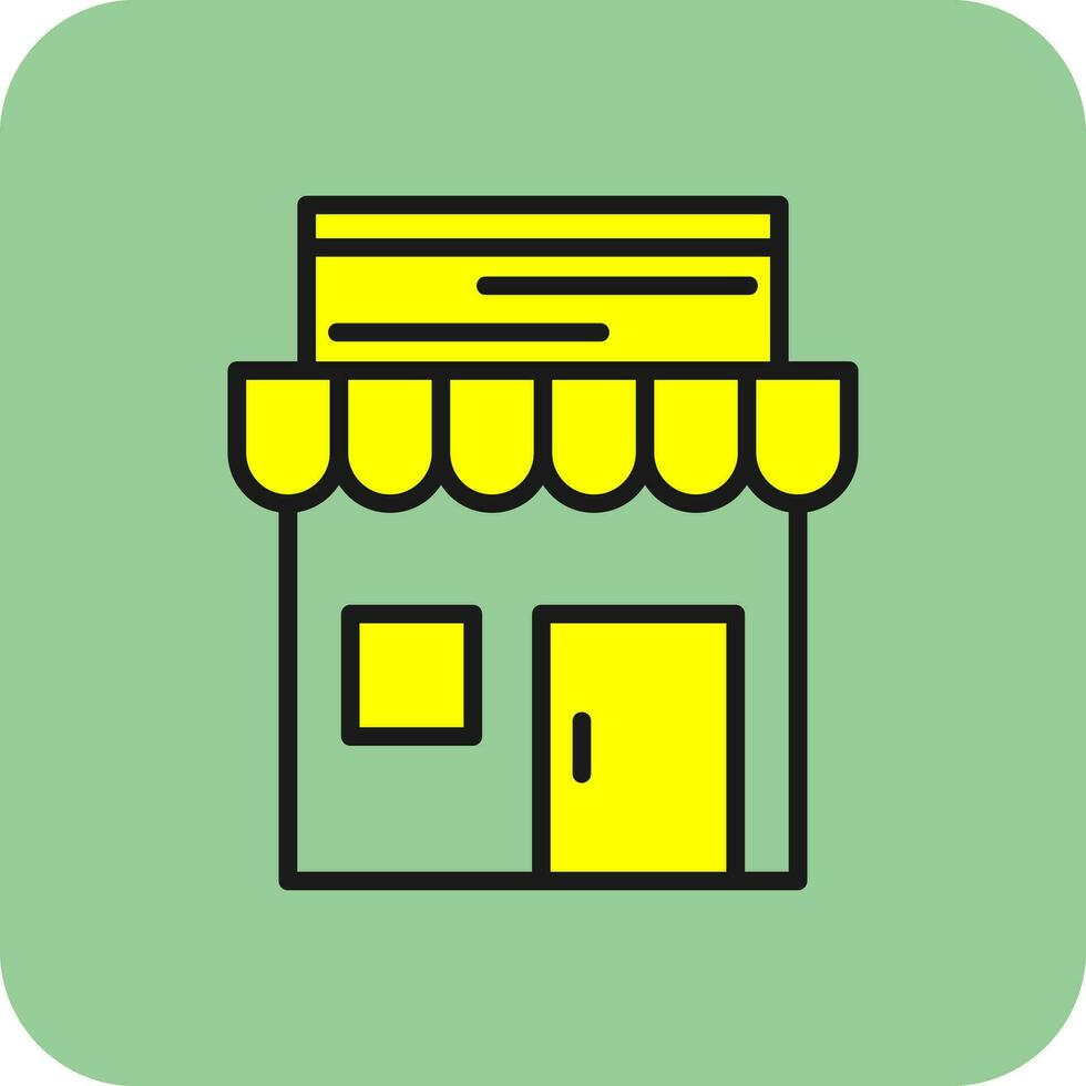 Storefront Vector Icon Design