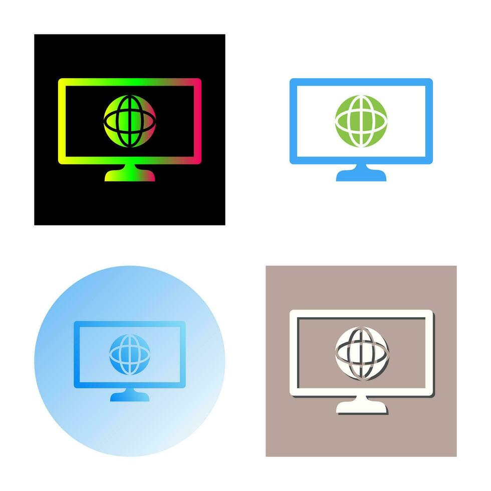 Unique Intranet Vector Icon