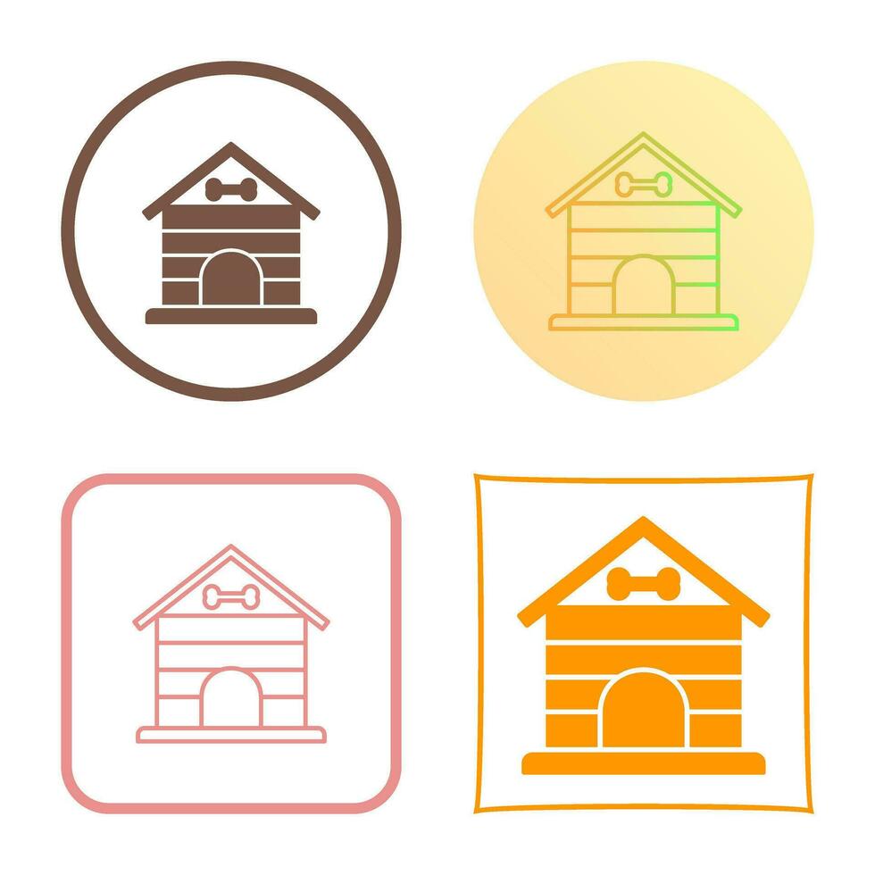Dog House Vector Icon