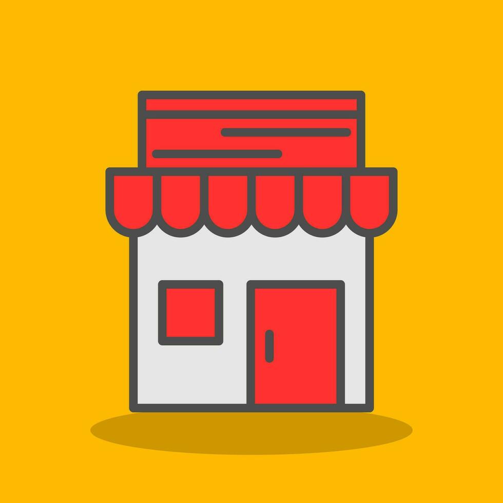 Storefront Vector Icon Design