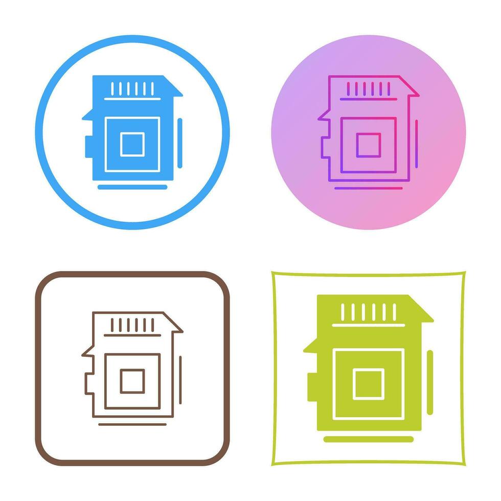 Sd Card Vector Icon