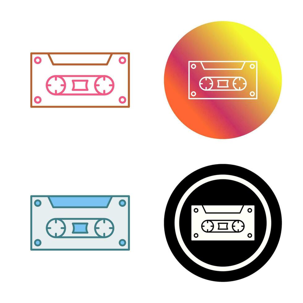 Casette Vector Icon