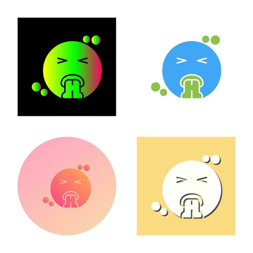 Vomit Vector Icon