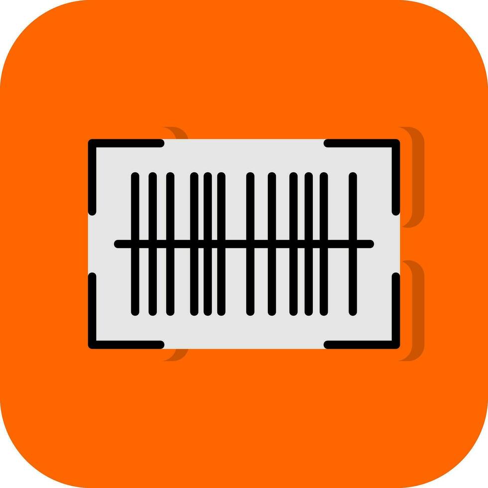 Shopping Barcode Scanner Vector Icon Design
