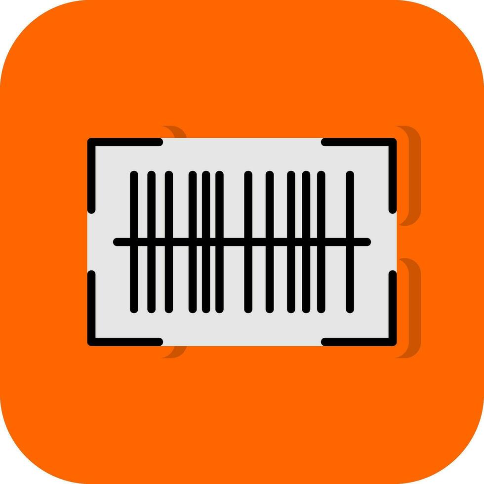 Shopping Barcode Scanner Vector Icon Design