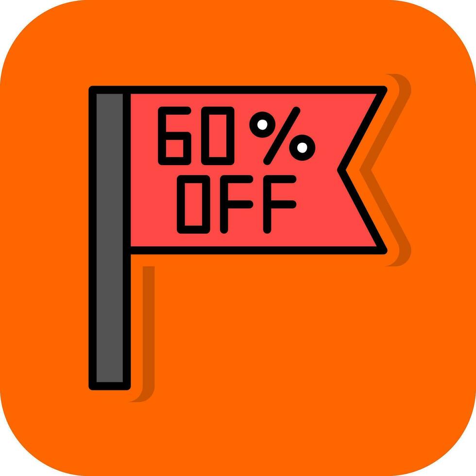 Percentage Off Vector Icon Design