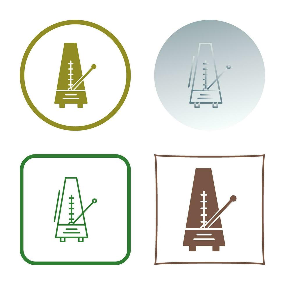 Metronome Vector Icon