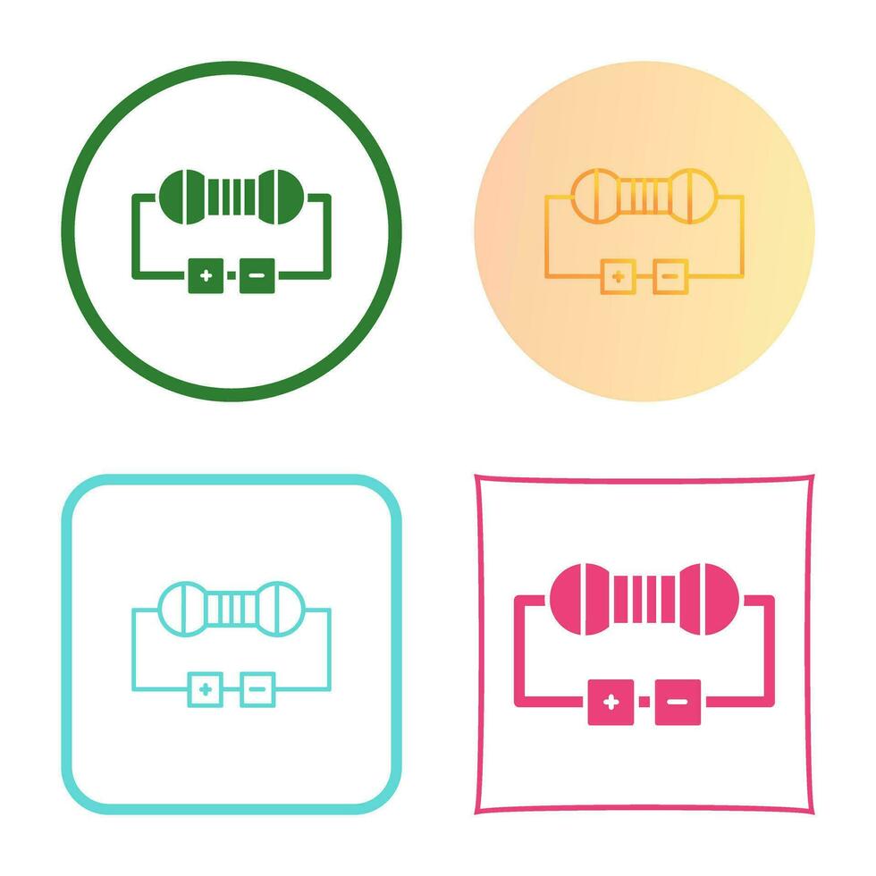 Resistor Vector Icon