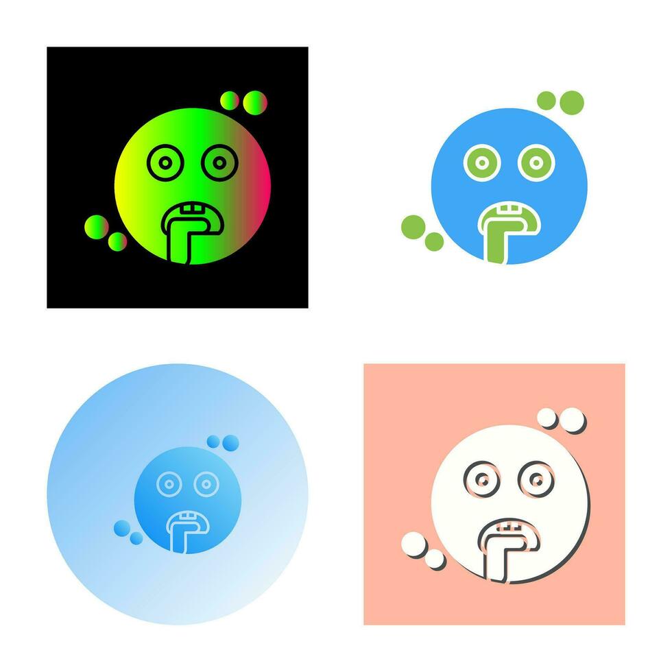 Drooling Vector Icon