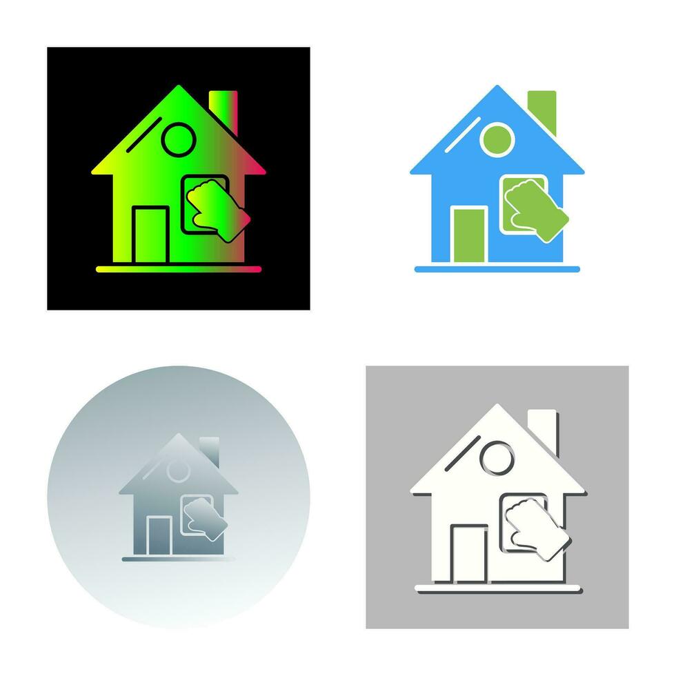 House Cleaning Vector Icon