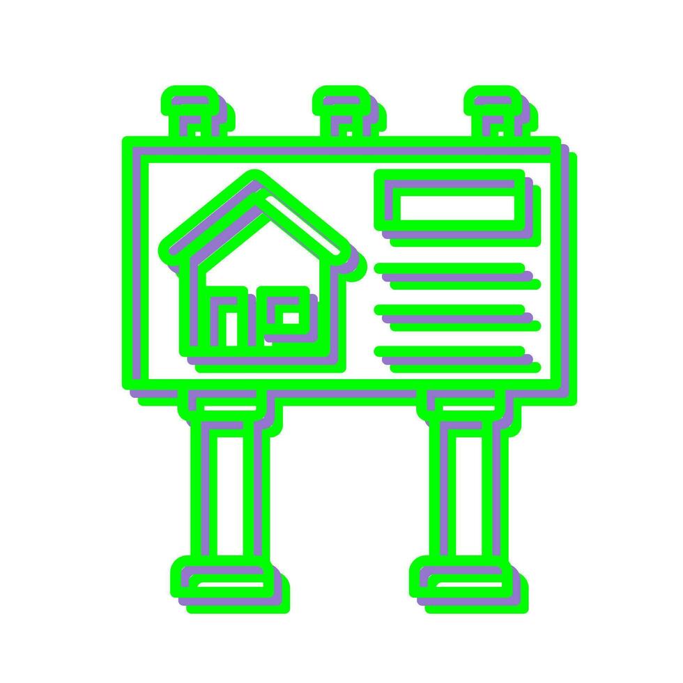 Billboard Vector Icon