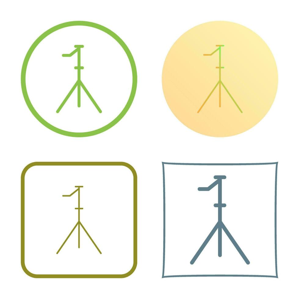 Unique Stand Vector Icon