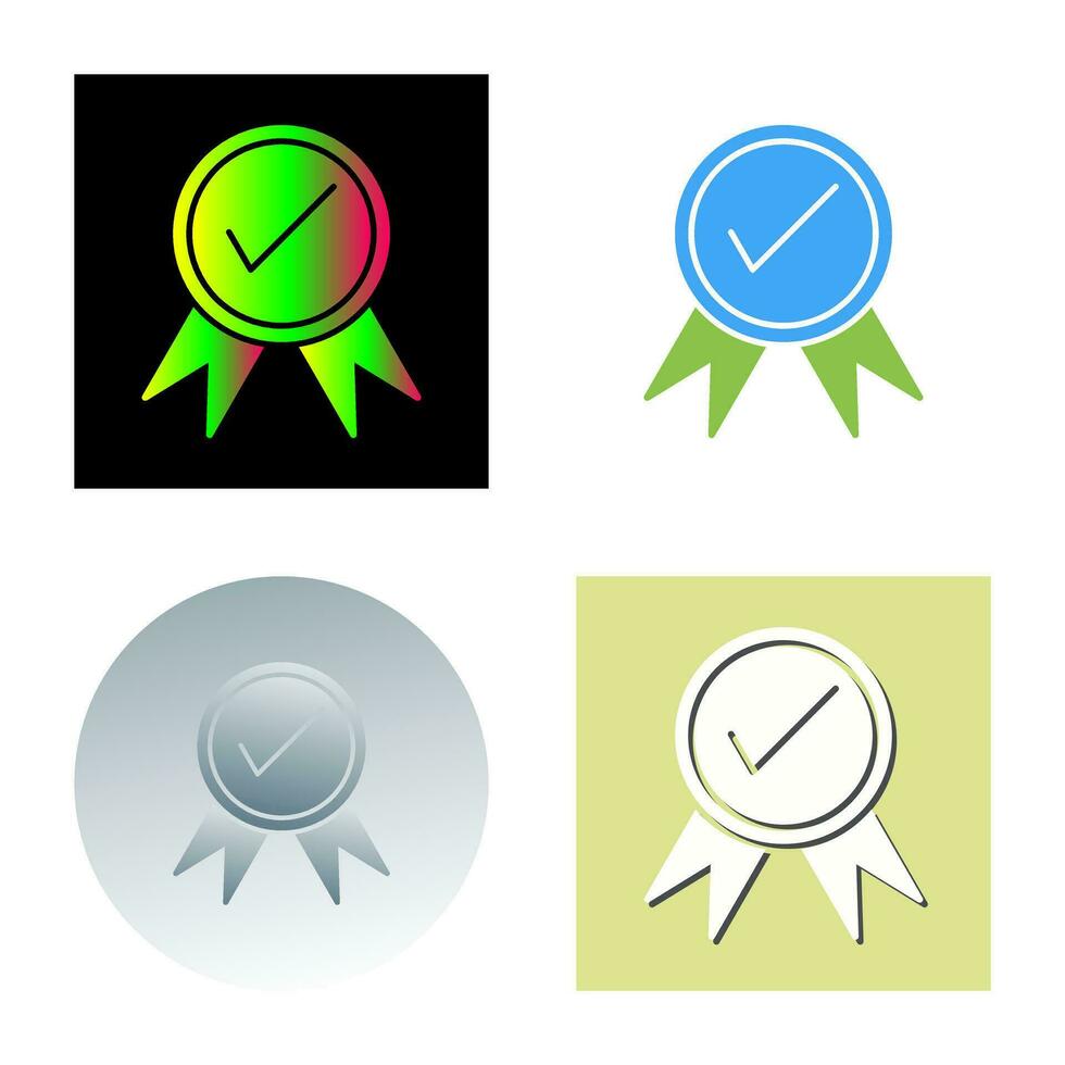 Unique Quality Control Vector Icon