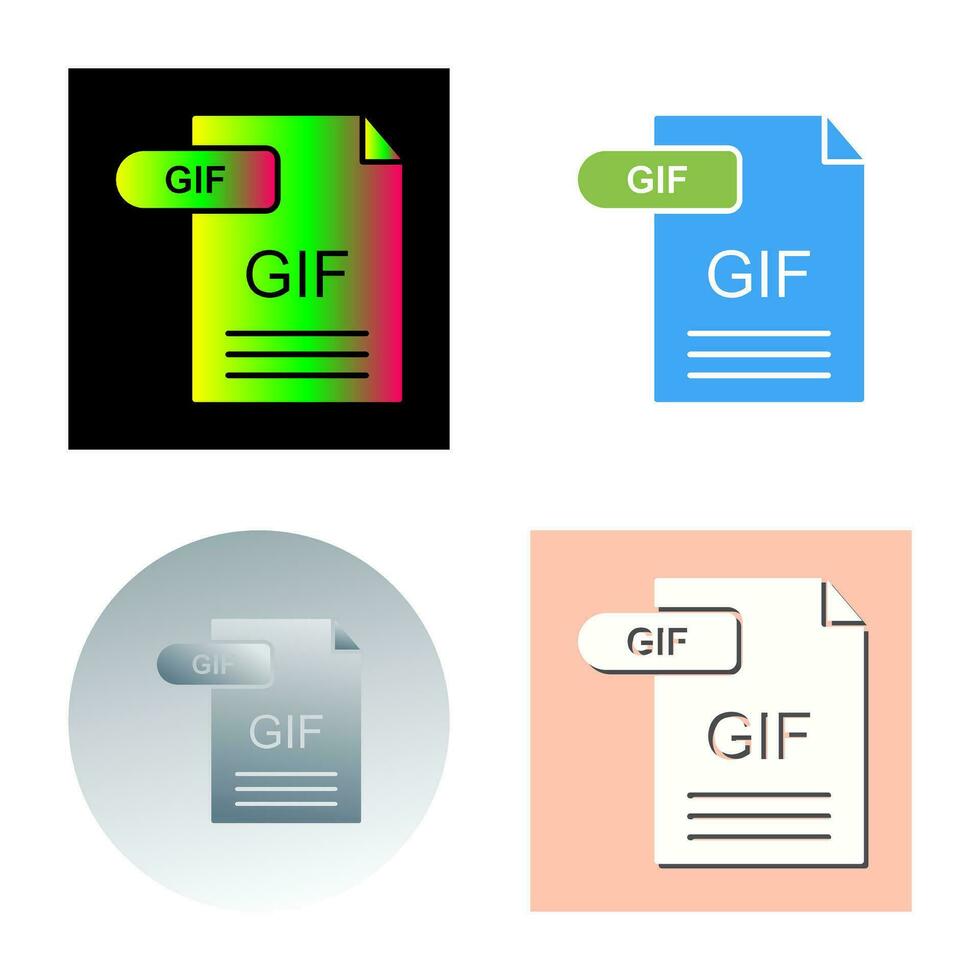 GIF Vector Icon