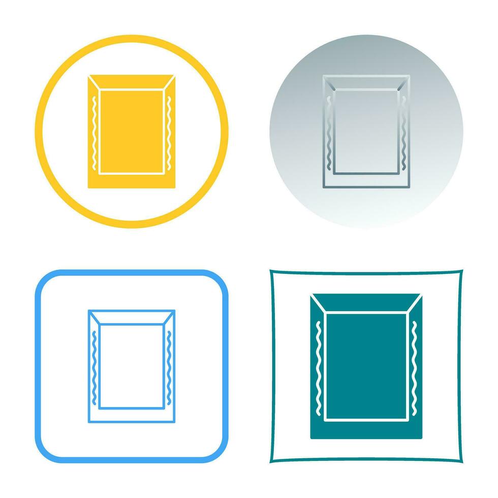 Unique Frame Vector Icon