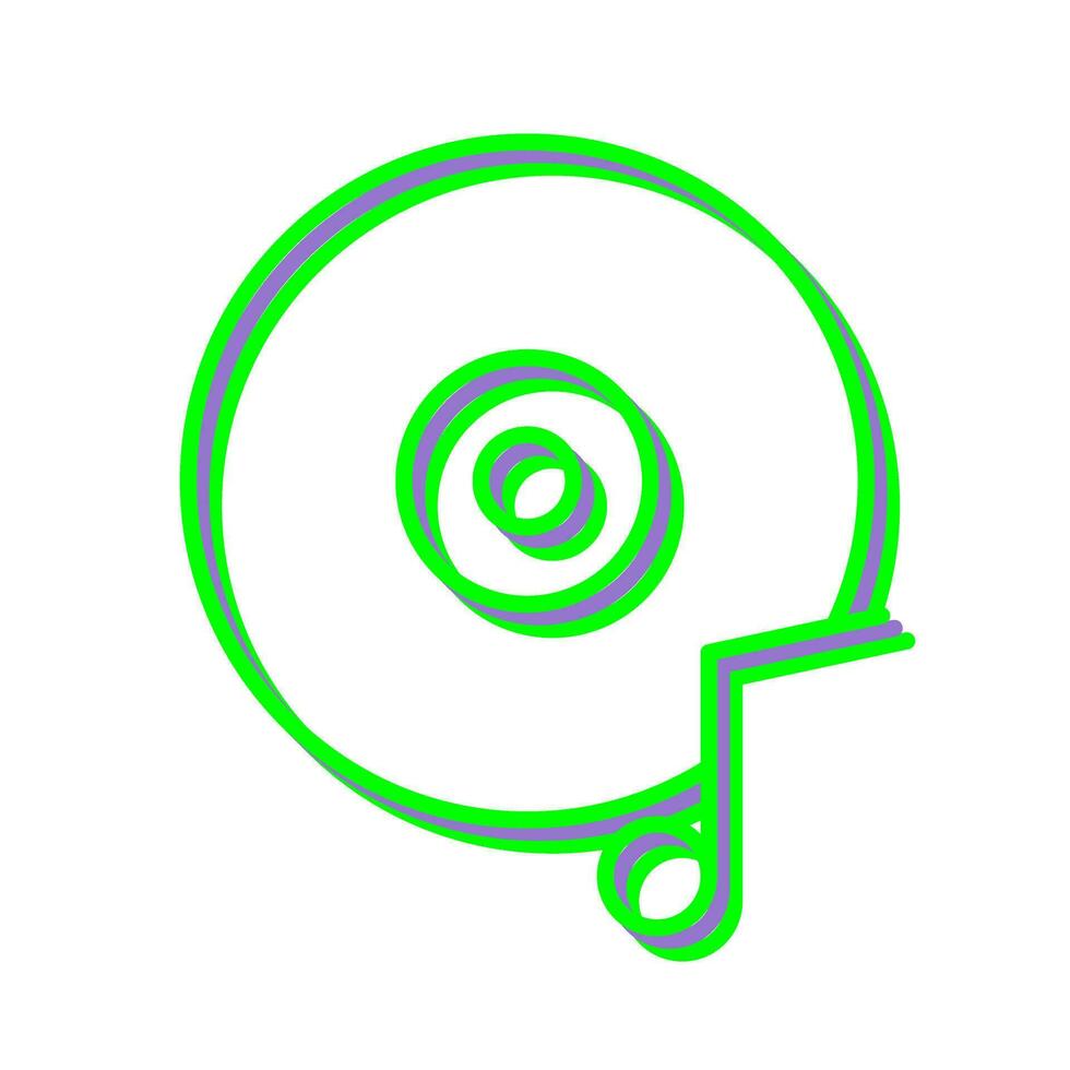 Music CD Vector Icon