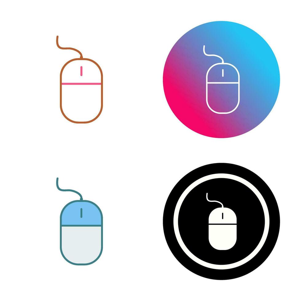 Unique Mouse Vector Icon