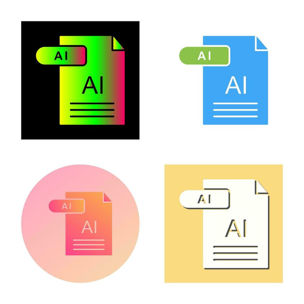 AI Vector Icon