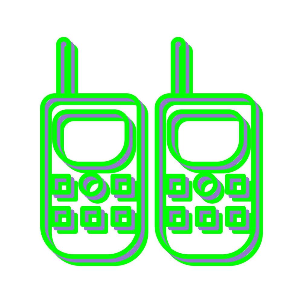 Walkie Talkie Vector Icon